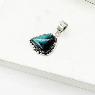 Rare Leslie Nez Bisbee Turquoise Pendants