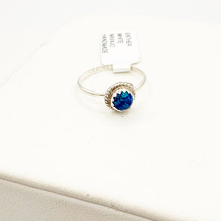 Esther White's Solitaire Stacker Rings