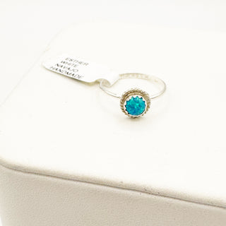 Esther White's Solitaire Stacker Rings