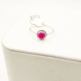 Esther White's Solitaire Stacker Rings