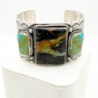 Sheila Tso Blackjack and Sonoran Gold Cuff