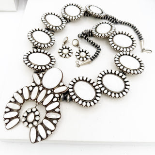 Tyler Brown Mother of Pearl Squashblossom Set