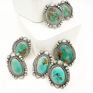 Shay Pfeiffer Large Nila Turquoise Classic Ring