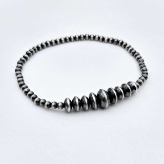 Graduated Saucer NP Stretch Bracelet