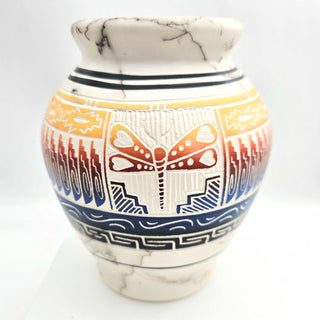 Handmade Native Horsehair Vase – Medium