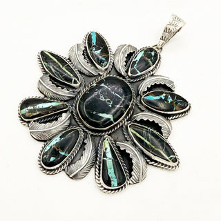 HJC Rainbow Blackjack Cluster Pendant