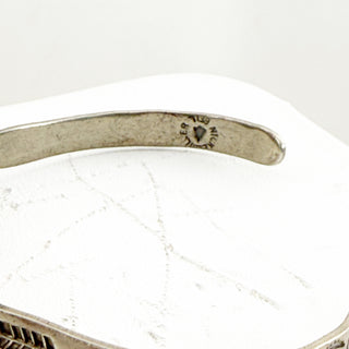 The First Thunder Collection - Six Harvey Era Turquoise and Silver Thunderbird Cuffs