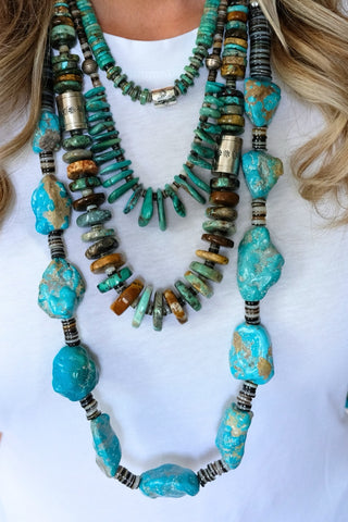 Down to Earth Carico Lake Beaded Necklace