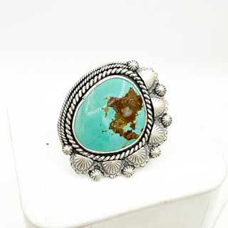 Shay Pfeiffer Large Nila Turquoise Asymmetrical Ring