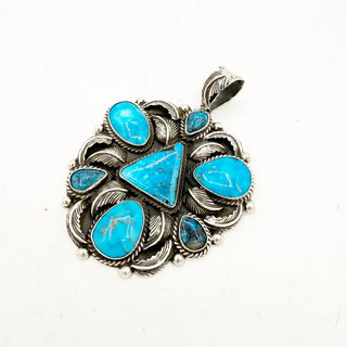 HJC x Jesus Vega Blue Grotto and Bisbee Cluster Pendant