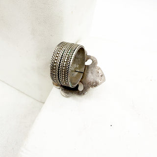 A Drop Of Sunset - Berber Silver Ring