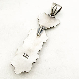 Ronald Tom Pilot Mountain Two Stone Maiden Pendant