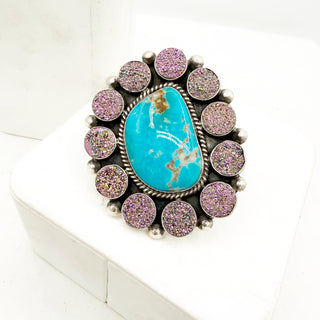 Tyle Brown High Grade Royston and Druzy Set