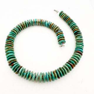 Native Made 22inch Alternating Royston Badass Necklace