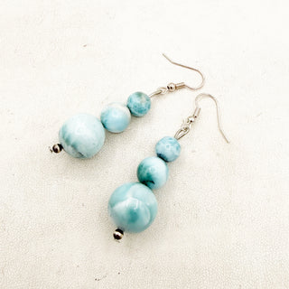 Perfect Larimar Drop Earrings