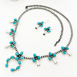 Blue Bird Squashblossom Set