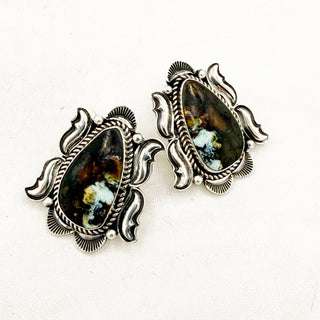 Alex Sanchez "Old Style" Blackjack Earrings