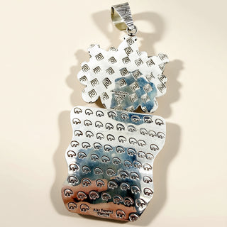 Alex Sanchez Redwebbed Kingman "Wise Woman" Maiden Pendant