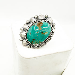 Shay Pfeiffer Large Nila Turquoise Asymmetrical Ring