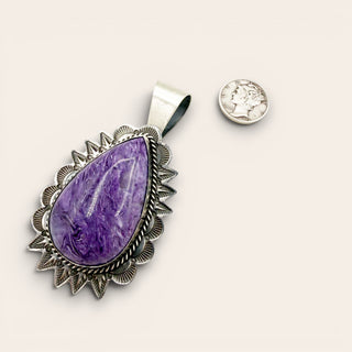 The Violet Oracle Pendant by Andy Cadman
