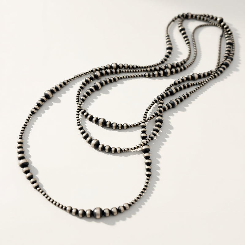 72in Navajo Pearl Necklace by Mason Lee
