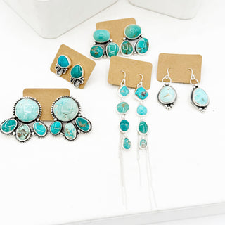 HJC Nila Turquoise Earrings