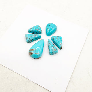 High-grade Persian Turquoise Cabochon Suites