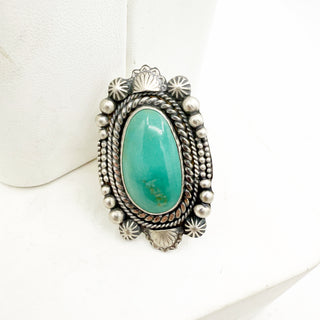 Shay Pfeiffer Large Nila Turquoise Classic Ring