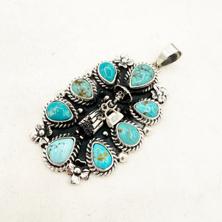 The Woman Who Plants Tomorrow za La Catrina Pendant by Jesus Vega