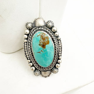 Shay Pfeiffer Large Nila Turquoise Classic Ring