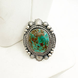 Shay Pfeiffer Large Nila Turquoise Classic Ring