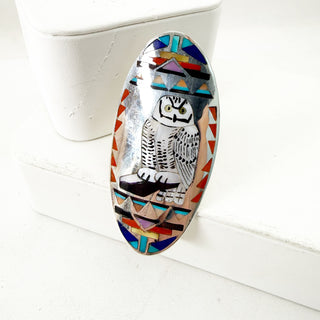 Archibald - The Snowy Owl Ring