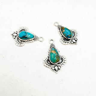 Blue Mohave Radiant Lotus Charms