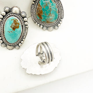 Shay Pfeiffer Large Nila Turquoise Classic Ring