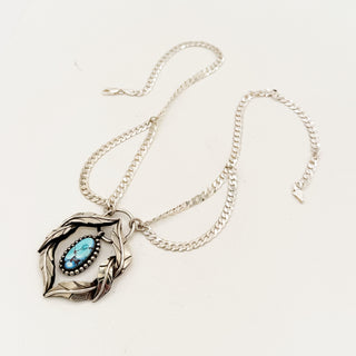 Heirloom Floating Stone Botanical Necklace