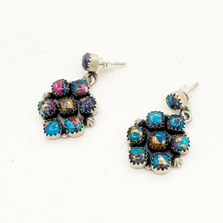 Wild Mosaic Cluster Earrings