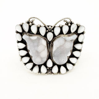 Tyler Brown Druzy and Mother of Pearl Set