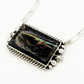 Eloise Kee Blackjack Bar Necklace