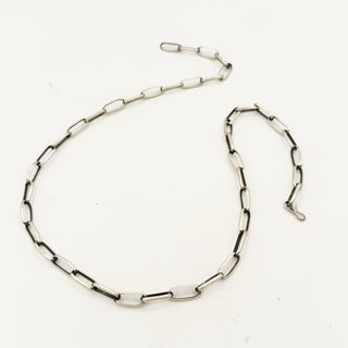 Leon Yazzie 24INCH Handmade Paperclip Chain Necklace