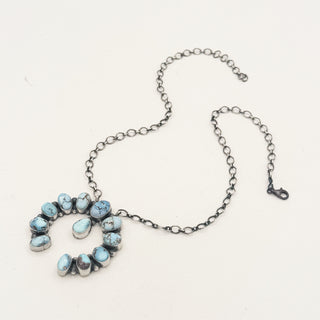 Eli Skeets Large Golden Hills Naja Necklace