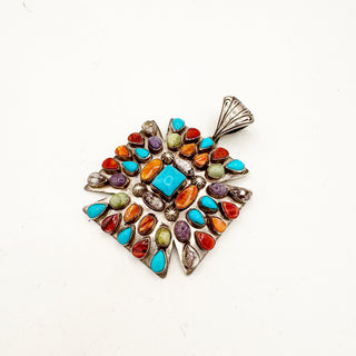 Charles Johnson Crazy Giant Rainbow Mosaic Cross