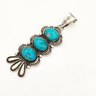 Alex Sanchez Three Stone Old Style Pendant