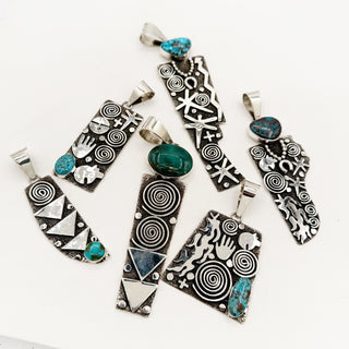 Alex Sanchez Heard Museum Pendants