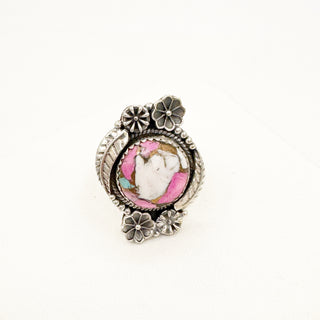 Cotton Candy Dahlia Rings