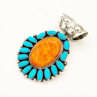 Tyler Brown Orange Spiny Oyster and Sleeping Beauty Set