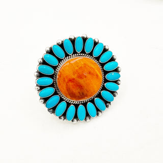 Tyler Brown Orange Spiny Oyster and Sleeping Beauty Set