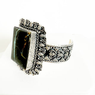 Lightening Storm Ribbon Blackjack Cuff