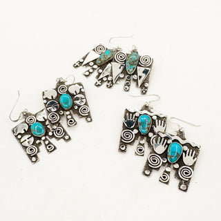 Alex Sanchez Royston Thunderbird Earrings