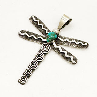 Alex Sanchez Dragonfly Sonoran Gold Pendant