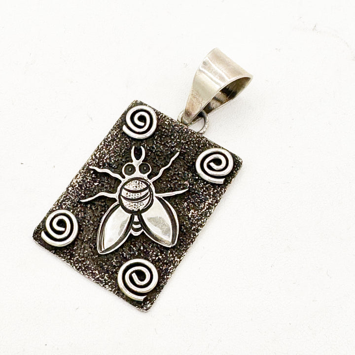 Lady in the Lake Pendant - Black Aura Opal & Garnet